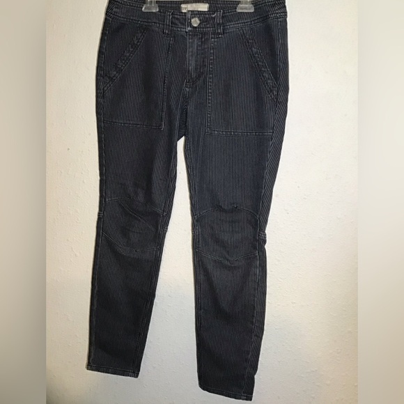 Free People Denim - Free people railroad striped jeans size 27